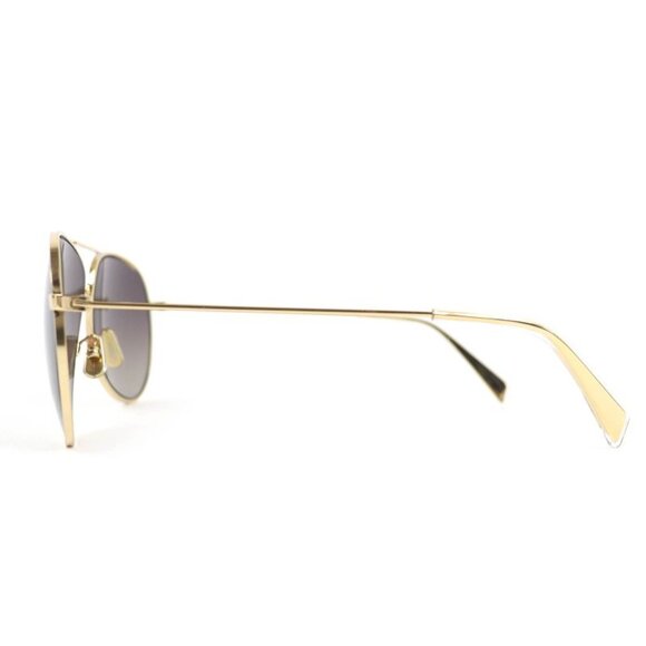 Celine Two Bridge Teardrop Sunglasses Gold main image 6